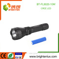 Factory Wholesale 1*18650 Multi-function 5 Mode light 10W cree xml t6 High Power Tactical Rechargeable Torch light led